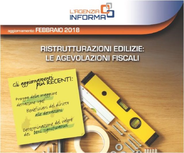 Bonus ristrutturazioni edilizie: la nuova Guida